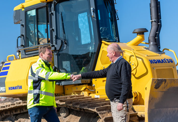 Servizi di assistenza per macchine Komatsu